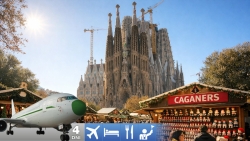 Adventný letecký zájazd do Barcelony