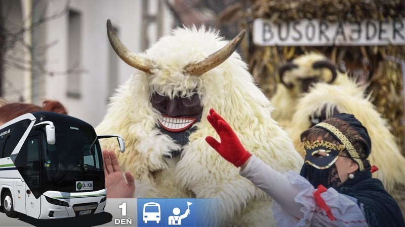 1-dňový zájazd na Fašiangový karneval Busójárás v Moháči 
