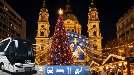 Adventná Budapešť s ubytovaním