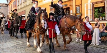 Slávnosti päťlistej ruže, zámok Třeboň a historický Třebíč