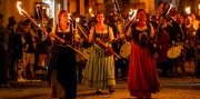 Slávnosti päťlistej ruže, zámok Třeboň a historický Třebíč