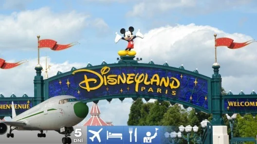 Disneyland Paríž letecky za rozprávkou