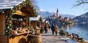 Advent v Slovinsku – Ľubľana a jazero Bled