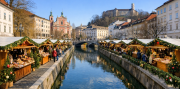 Advent v Slovinsku – Ľubľana a jazero Bled