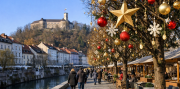 Advent v Slovinsku – Ľubľana a jazero Bled