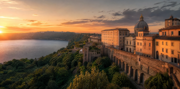 Rím inak - letecky s návštevou Castel Gandolfo