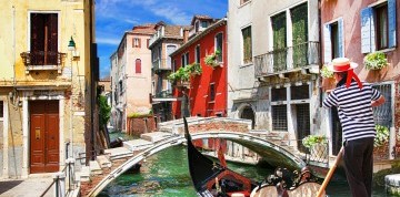 Romantické Benátky a ostrovy Murano a Burano
