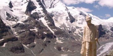 Alpský velikán Grossglockner a jazero Zell am See