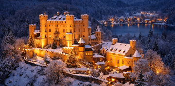 Advent na Bavorských zámkoch