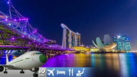 Letecký poznávací zájazd do Singapuru		