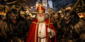 Adventný Mariazell so strašidelným Behom čertov