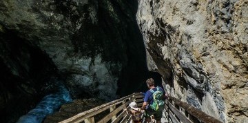 Liechtensteinklamm – najkrajšia tiesňava Rakúska