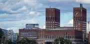 Oslo - hlavné mesto Nórska letecky