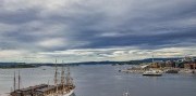 Oslo - hlavné mesto Nórska letecky
