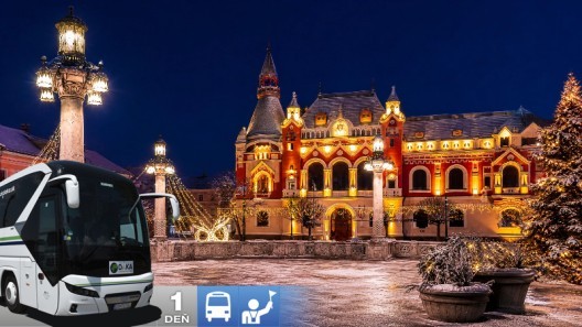 Oradea - vianočné trhy a secesná perla Rumunska