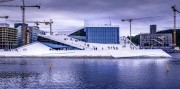 Oslo - hlavné mesto Nórska letecky