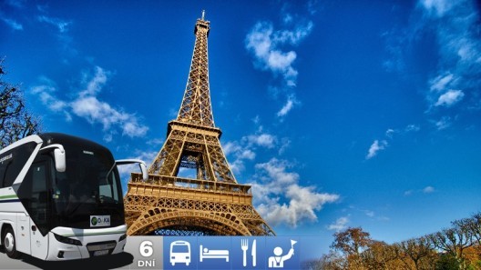 Paríž komfortne - bez nočných jázd