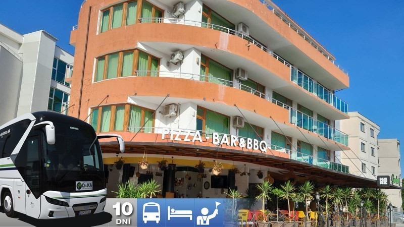 Primorsko - Apartmánový hotel NORDIK 2* s dopravou