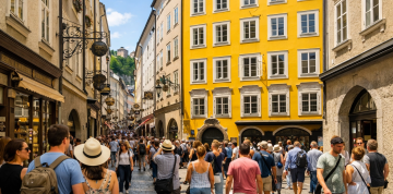 Salzburg - mesto Mozarta