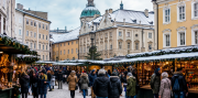 Adventný Salzburg a čarovný zámok Hellbrunn