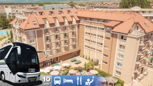 Slnečné pobrežie - Bahami Residence 3* s All Inclusive a s dopravou