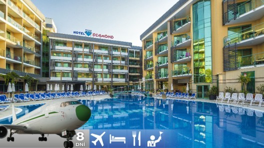 Slnečné pobrežie - Hotel Diamond 4* s All Inclusive a s letenkou