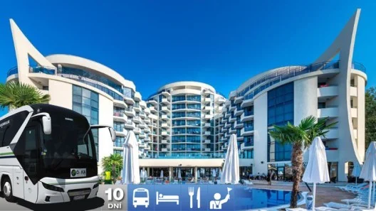 Slnečné pobrežie - Hotel Zenith 4* All inclusive s dopravou