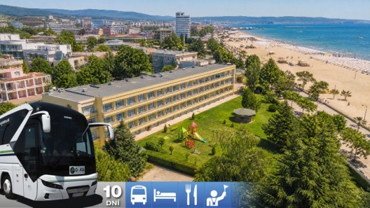 Slnečné pobrežie - Pliska hotel 3* s raňajkami a s dopravou