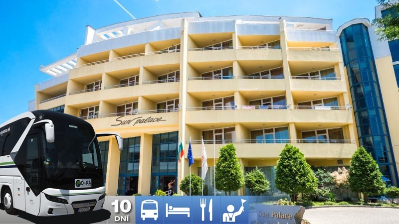 Slnečné pobrežie - Sun Palace hotel 4* s All Inclusive a s dopravou