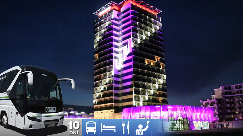 Slnečné pobrežie - Burgas Beach Hotel 4* All-Inclusive s dopravou