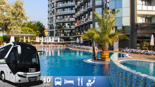 Slnečné pobrežie - Meridian Smartline Hotel 4* All-Inclusive s dopravou