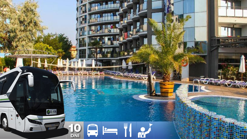 Slnečné pobrežie - Meridian Smartline Hotel 4* All-Inclusive s dopravou