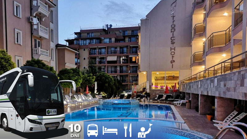Sveti Vlas - hotely Tropics & Venera 3* All-Inclusive s dopravou 