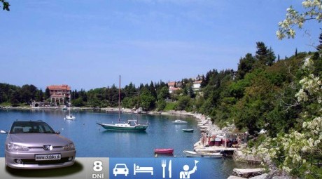 Týždeň na Krku s vlastnou dopravou a polpenziou - hotel Adriatic