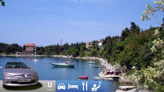 Týždeň na Krku s vlastnou dopravou a polpenziou - hotel Adriatic