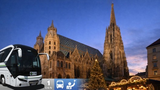 Vianočné trhy vo Viedni a čokoládovňa