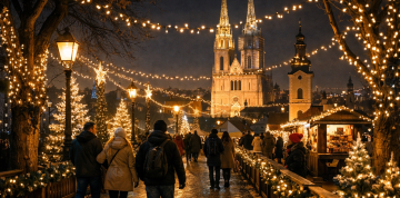 Adventný zájazd do Záhrebu