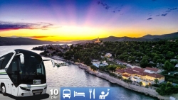 Týždeň pri Trogire s dopravou a raňajkami - hotel Amadria 3*